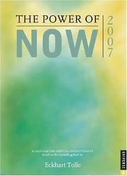 Cover of: Power of Now 2007 Engagement Calendar