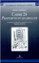 Cover of: Carme 24: propempticon ad libellum