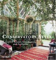 Cover of: Conservatory Style: Garden Rooms, Glasshouses, and Sunrooms