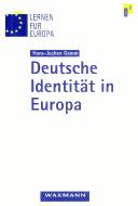 Cover of: Deutsche Identität in Europa
