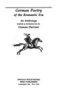 German Poetry of the Romantic Era by Osman Durrani