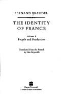 Cover of: Identity of France by Fernand Braudel