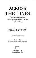 Across the Lines by Donald Gurrey