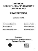Cover of: 1995 IEEE Aerospace Applications Conference: Proceedings (Ieee Aerospace Applications Conference)