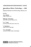 Cover of: Amorphous Silicon Technology, 1989 (Materials Research Society Symposium Proceedings)