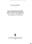 Cover of: Geschichte der Stadt Feldkirch