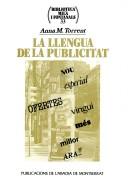 Cover of: llengua de la publicitat