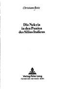 Cover of: Die Nekyia in den Punica des Silius Italicus by Christiane Reitz