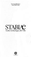 Cover of: Stabiae: guida archeologica alle ville