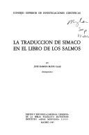La traducción de Símaco en el Libro de los Salmos by José Ramón Busto Saiz