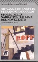Cover of: Storia della narrativa italiana del Novecento