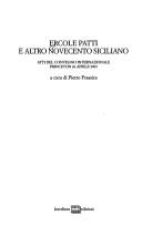 Ercole Patti e altro Novecento siciliano by Pietro Frassica