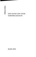 Cover of: Der Sound der V ater: Gottfried Benn und seine Zeit