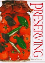Cover of: Preserving by Oded Schwartz