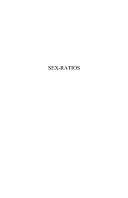 Cover of: Sex-ratios: le genre féminin à Haveluy de 1701 à 1870