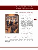 Cover of: Financiamiento a partidos políticos y teoría de juegos