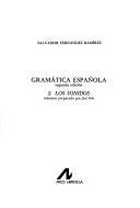 Cover of: Gramática espanola.