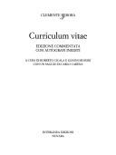 Cover of: Curriculum vitae by Clemente Rebora, Clemente Rebora