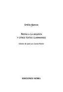 Notas a La Regenta y otros textos clarinianos by Emilio Alarcos Llorach