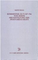 Cover of: Kommentar zu V. 367-746 von Aviens Neugestaltung der Phainomena Arats