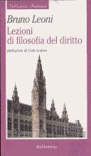 Cover of: Lezioni di filosofia del diritto by Bruno Leoni