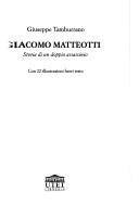 Cover of: Giacomo Matteotti: storia di un doppio assassinio