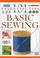 Cover of: Basic sewing