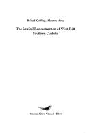 The lexical reconstruction of West-Rift Southern Cushitic