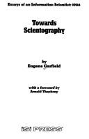 Essays of an information scientist by Eugene Garfield