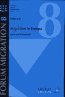 Cover of: Migration in Europa: Daten und Hintergründe