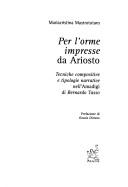 Per l'orme impresse da Ariosto by Mariacristina Mastrototaro