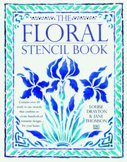 Cover of: The floral stencil book by Jane Thompson