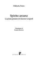 Spirito arcano by Filiberto Ferro