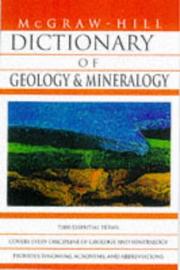Cover of: McGraw-Hill dictionary of geology and mineralogy