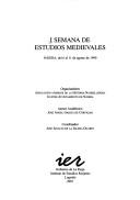 Cover of: I Semana de Estudios Medievales by Semana de Estudios Medievales (Nájera, Spain) (1st 1990 Nájera, Spain)