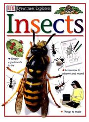 Cover of: Eyewitness Explorers: Insects