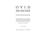 Cover of: Ovid in Sicily by Ovid