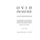 Cover of: Ovid in Sicily