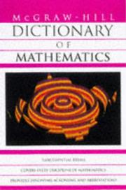 Cover of: Dictionary of Mathematics by Sybil P. Parker