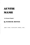 Cover of: Auntie Mame by Patrick Dennis, Patrick Dennis