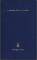 Cover of: Griechische Märchen, Sagen und Volkslieder by Bernhard Schmidt.