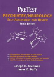 Cover of: Psychiatry/neurology by 