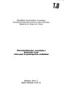 Cover of: Descentralización, municipio y desarrollo rural: retos para la participación ciudadana