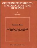 Cover of: Storiografia e fonti occidentali sulla Libia, 1510-1911
