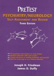 Cover of: Psychiatry/Neurology by 