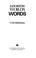 Cover of: Words, words, words