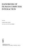 Cover of: Handbook of human-computer interaction by edited by Martin Helander.