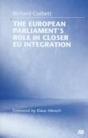 Cover of: European Parliament's role in closer EU integration