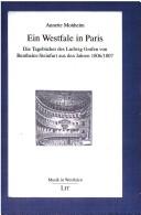 Cover of: Ein Westfale in Paris by Annette Monheim
