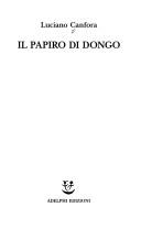 Cover of: Il papiro di Dongo